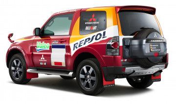 Картинка автомобили mitsubishi rally replica pajero