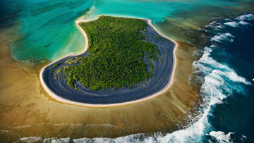 Картинка природа побережье остров