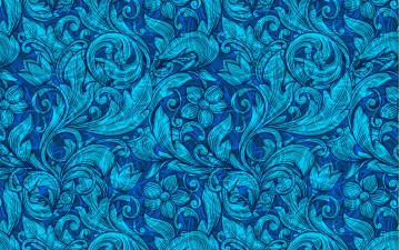 Картинка разное текстуры синий узор орнамент