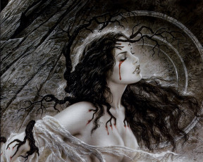 обоя luis, royo, mother, earth, фэнтези