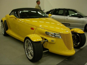 Картинка plymouth prowler автомобили выставки уличные фото