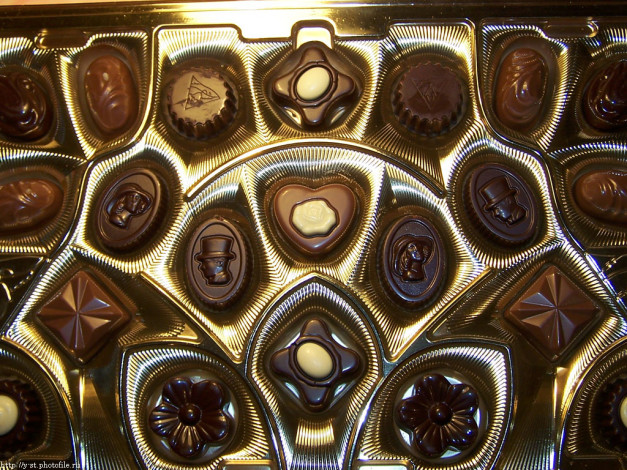 Обои картинки фото шоколадные, конфеты, еда, шоколад, сладости