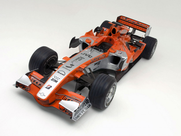 Обои картинки фото 2006, spyker, mf1, автомобили, formula