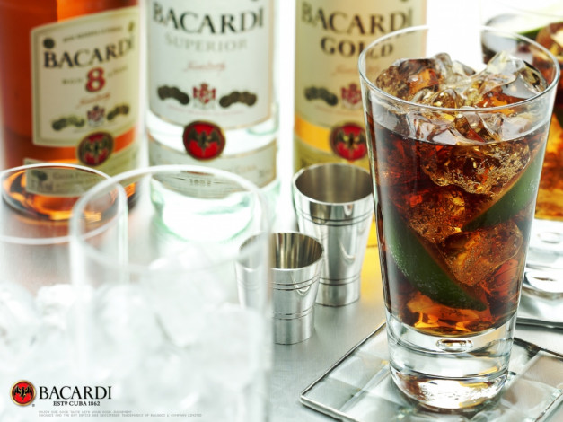 Обои картинки фото бренды, bacardi