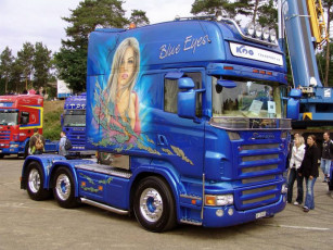 Картинка автомобили scania