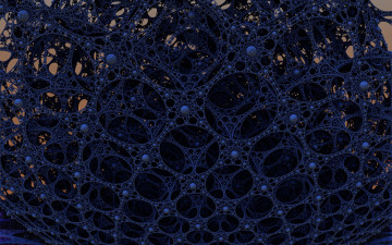 Картинка 3д графика fractal фракталы фон рисунок линии