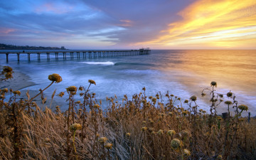 Картинка природа восходы закаты la jolla shores san diego california