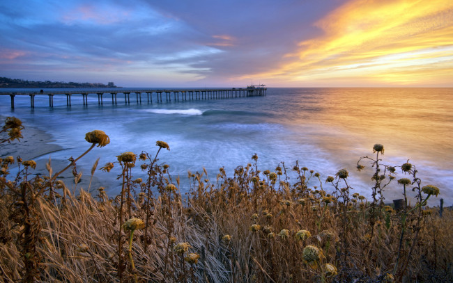 Обои картинки фото природа, восходы, закаты, la, jolla, shores, san, diego, california