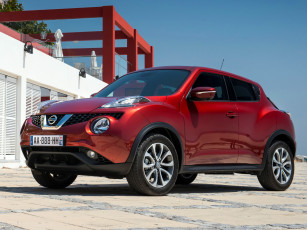 Картинка автомобили nissan datsun 2014г yf15 juke красный