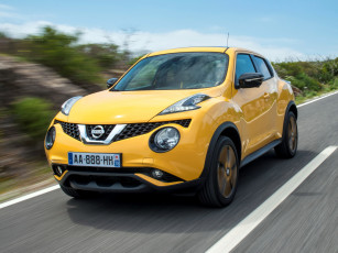 Картинка автомобили nissan datsun 2014г yf15 juke желтый