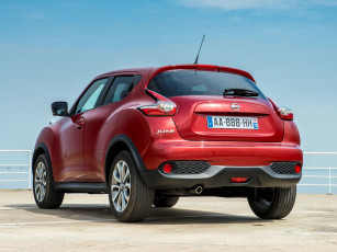 Картинка автомобили nissan datsun yf15 juke красный 2014г