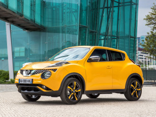 Картинка автомобили nissan datsun желтый 2014г yf15 juke