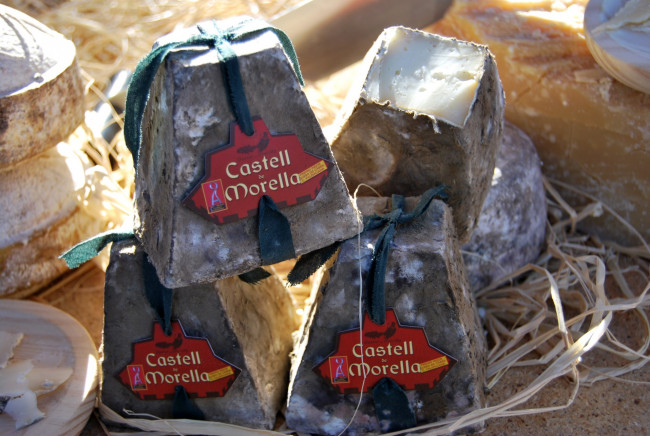 Обои картинки фото castell de morella, еда, сырные изделия, сыр