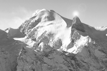 Картинка природа горы альпы снег вершины