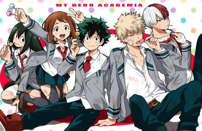 Обои картинки фото аниме, boku no hero academia, персонаж