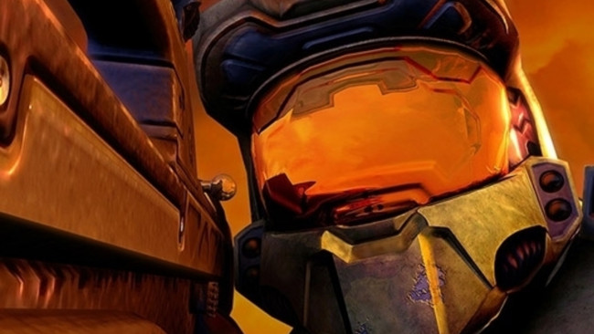 Обои картинки фото видео игры, halo 2, оружие, шлем, броня
