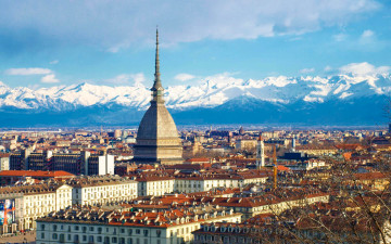 Картинка города турин+ италия панорама