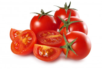 Картинка еда помидоры спелые томаты