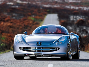 обоя 2000, peugeot, 607, feline, concept, автомобили