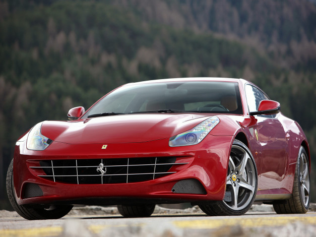 Обои картинки фото ferrari, ff, автомобили