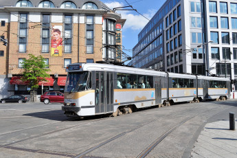 Картинка техника трамваи рельсы транспорт трамвай