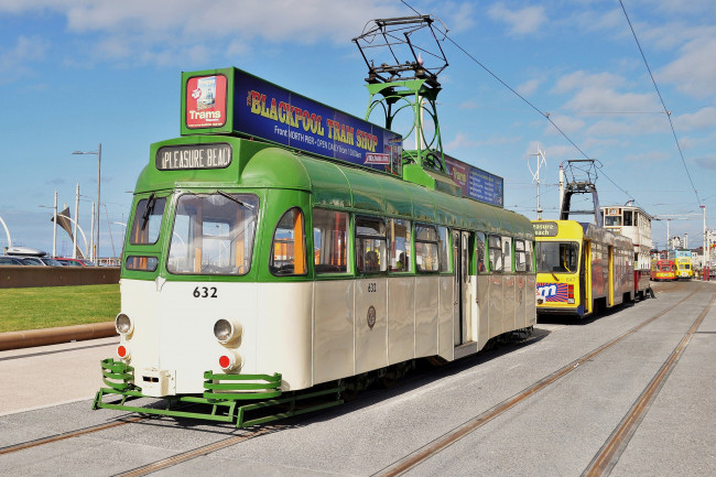 Обои картинки фото техника, трамваи, транспорт, трамвай, рельсы