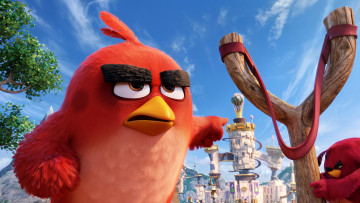 обоя мультфильмы, the angry birds movie, персонажи