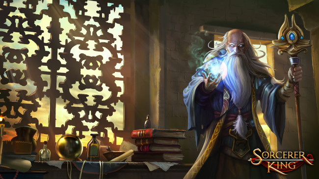 Обои картинки фото sorcerer king, видео игры, sorcerer, king, онлайн, стратегия