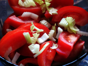 Картинка еда салаты +закуски сельдерей помидоры