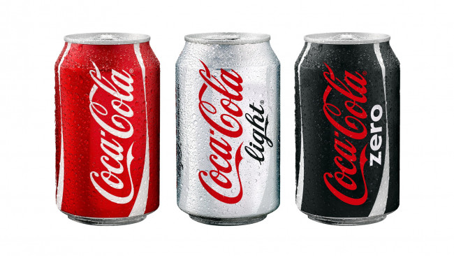 Обои картинки фото бренды, coca-cola, банки, напиток, капли