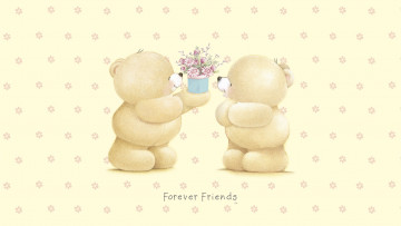 Картинка рисованное мишки+тэдди детская teddy bears подарок цветочки арт forever friends deckchair bear мишка