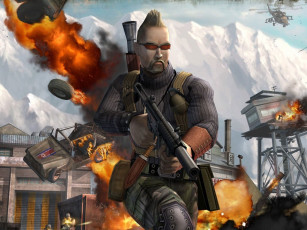 Картинка mercenaries видео игры playground of destruction