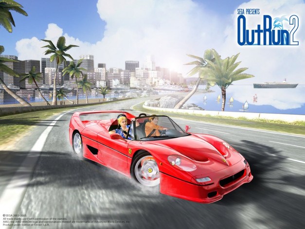 Обои картинки фото outrun, видео, игры