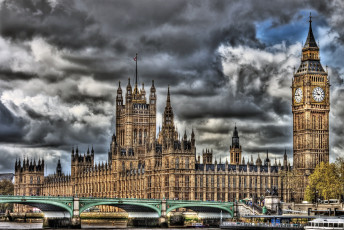 Картинка города лондон великобритания дворец вестминстерское аббатство тауэр мост