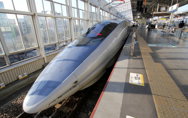 Обои картинки фото japan, high, speed, train, техника, поезда, скоростной, поезд, Япония