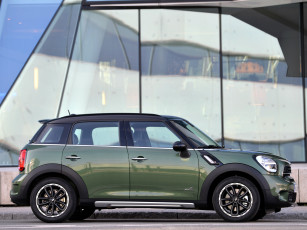 Картинка автомобили mini 2014г cooper r60 s countryman зеленый