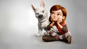 Картинка 3д+графика люди+ people мальчик собака