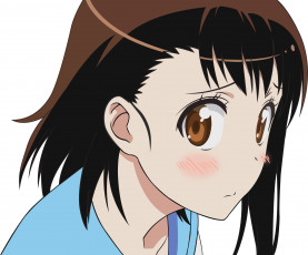 Картинка аниме nisekoi фон взгляд девушка onodera kosaki