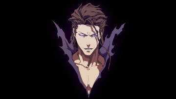 Картинка аниме bleach by 132jester aizen sousuke