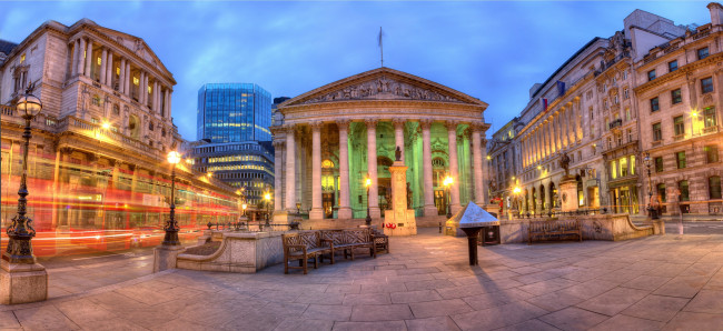 Обои картинки фото royal exchange london, города, лондон , великобритания, дворец, площадь