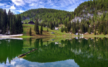 Картинка природа реки озера вода лес горы