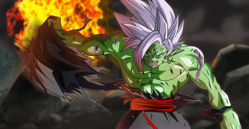 Картинка аниме dragon+ball fight dragon ball z muscular oriental japanese fire asiatic chest manga asian flame thorax anime spark