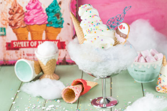 Картинка еда мороженое +десерты десерт сладкая вата