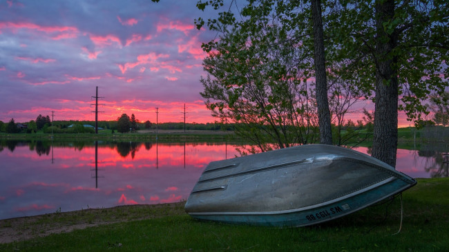 Обои картинки фото sand lake, wisconsin, корабли, лодки,  шлюпки, sand, lake