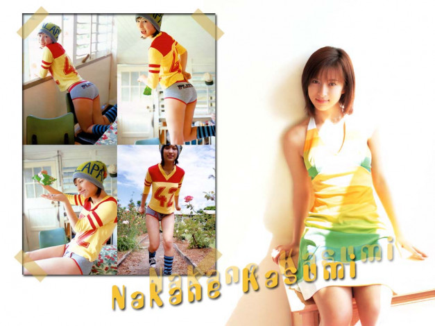 Обои картинки фото Nakane Kasumi, девушки