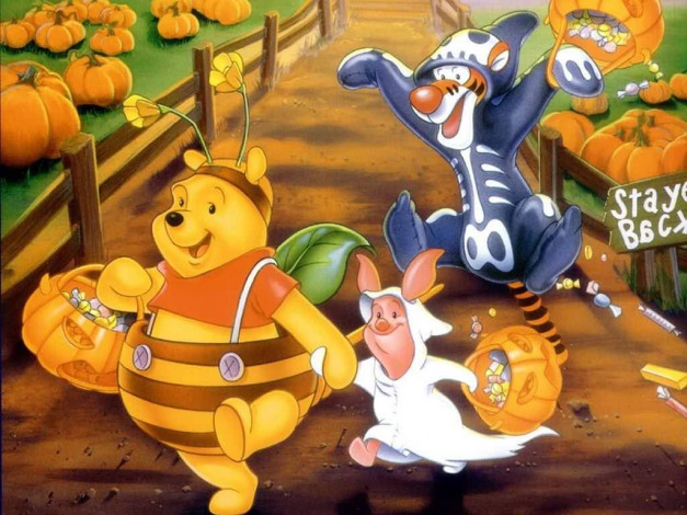 Обои картинки фото мультфильмы, winnie, the, pooh