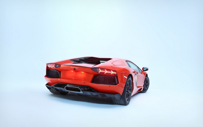 Обои картинки фото lamborghini, aventador, 2012, автомобили