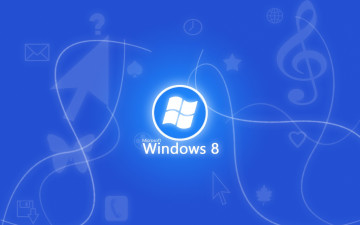 обоя компьютеры, windows, 8