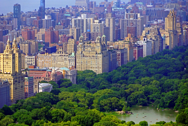 Обои картинки фото нью, йорк, central, park, города, сша, нью-йорк, парк, панорама