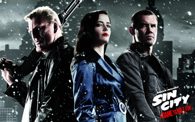 Обои картинки фото sin city,  a dame to kill for, кино фильмы, город, грехов